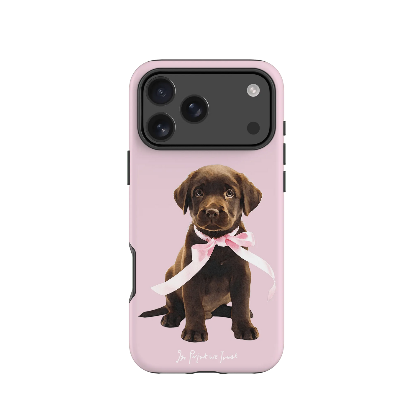 chocolate tough iPhone case - In Print We Trust