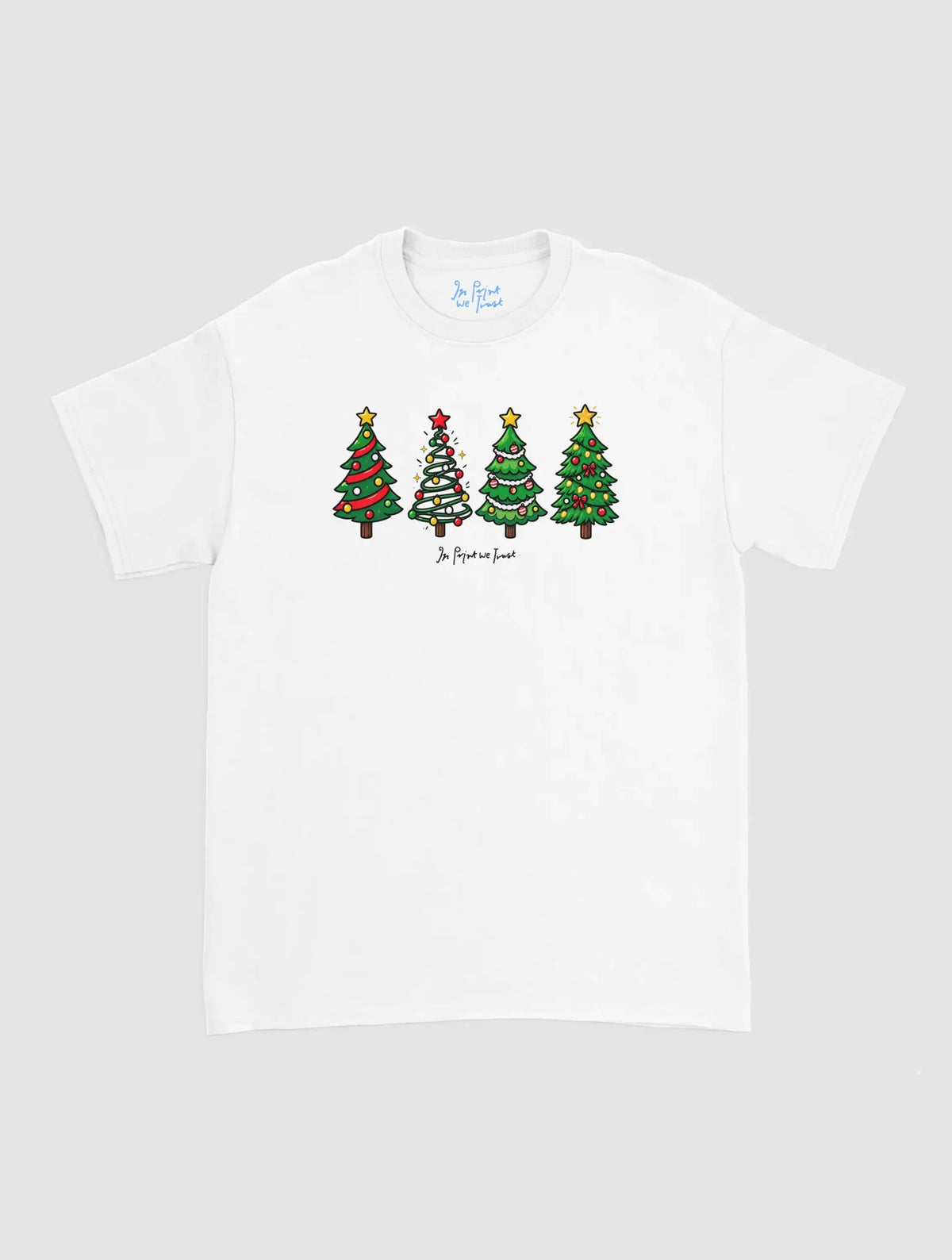 christmas trees - In Print We Trust