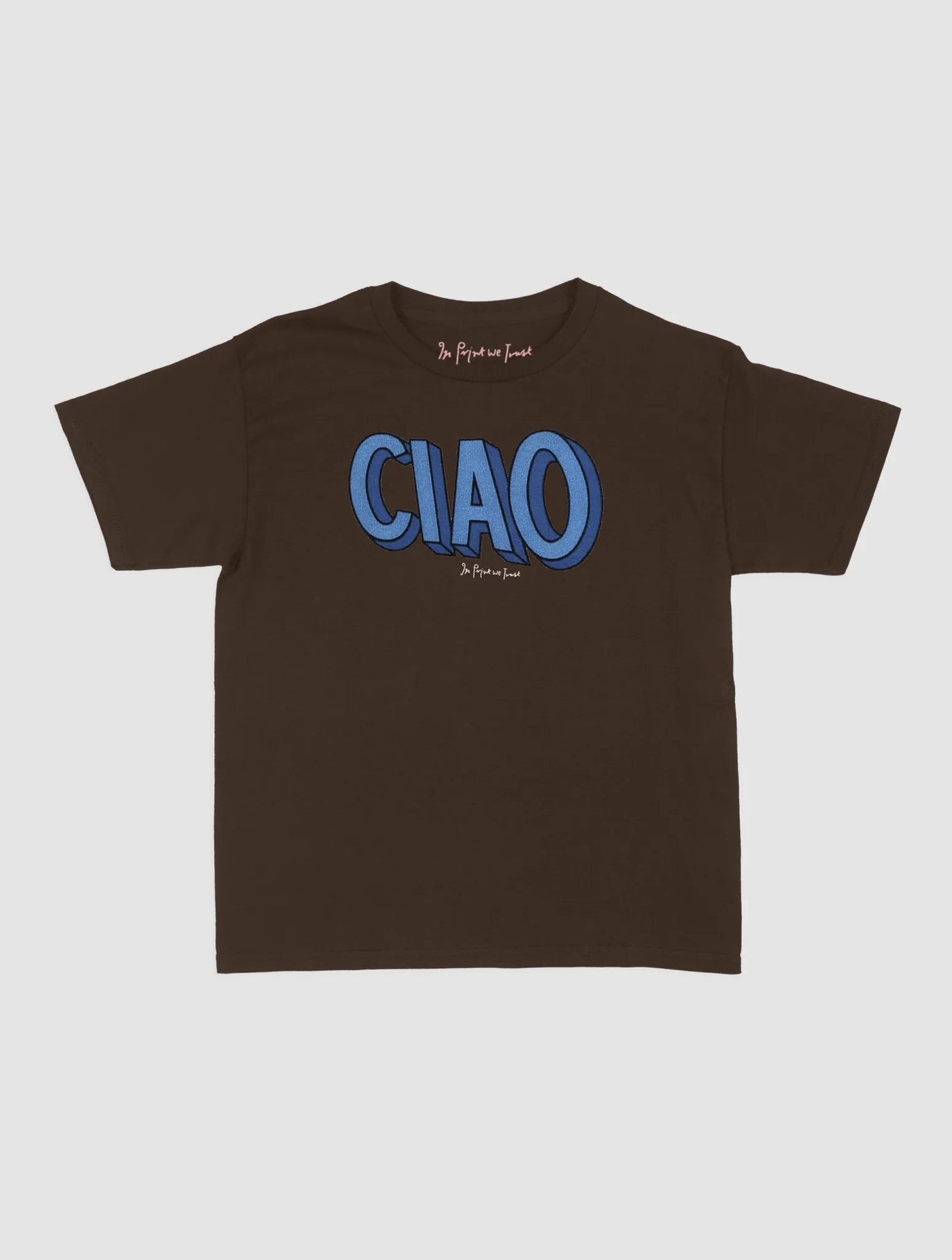 ciao baby tee - In Print We Trust