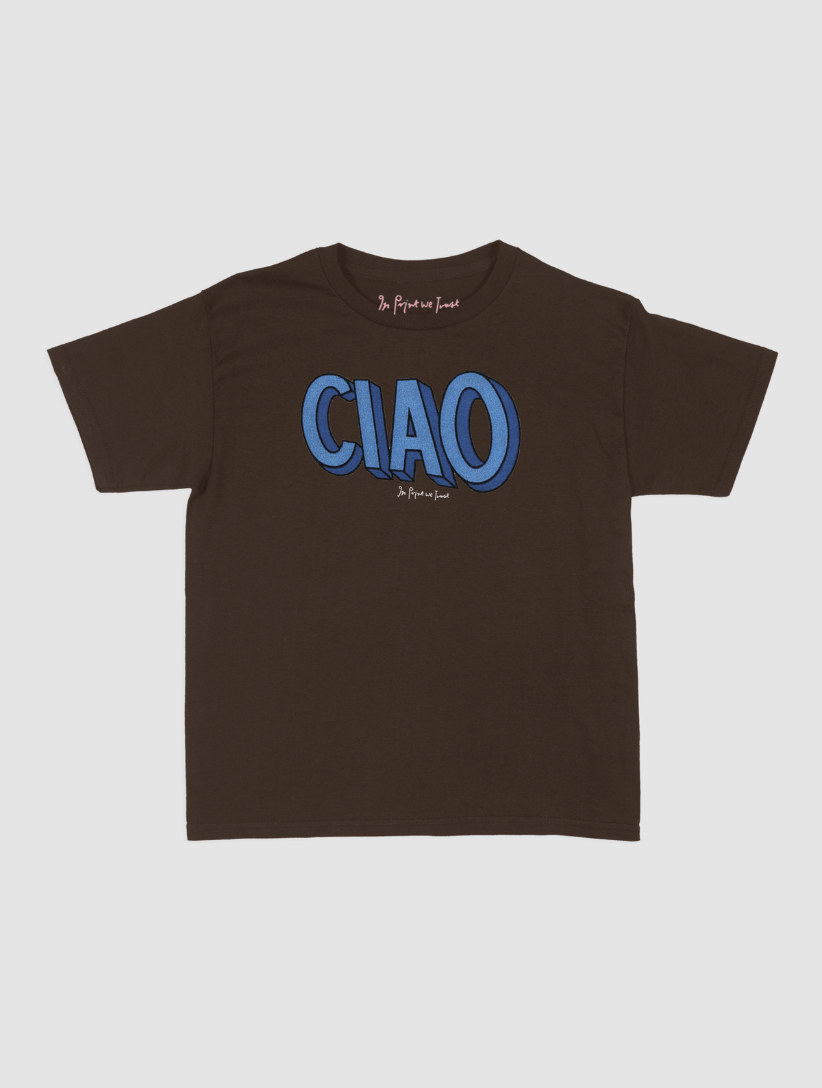ciao baby tee - In Print We Trust