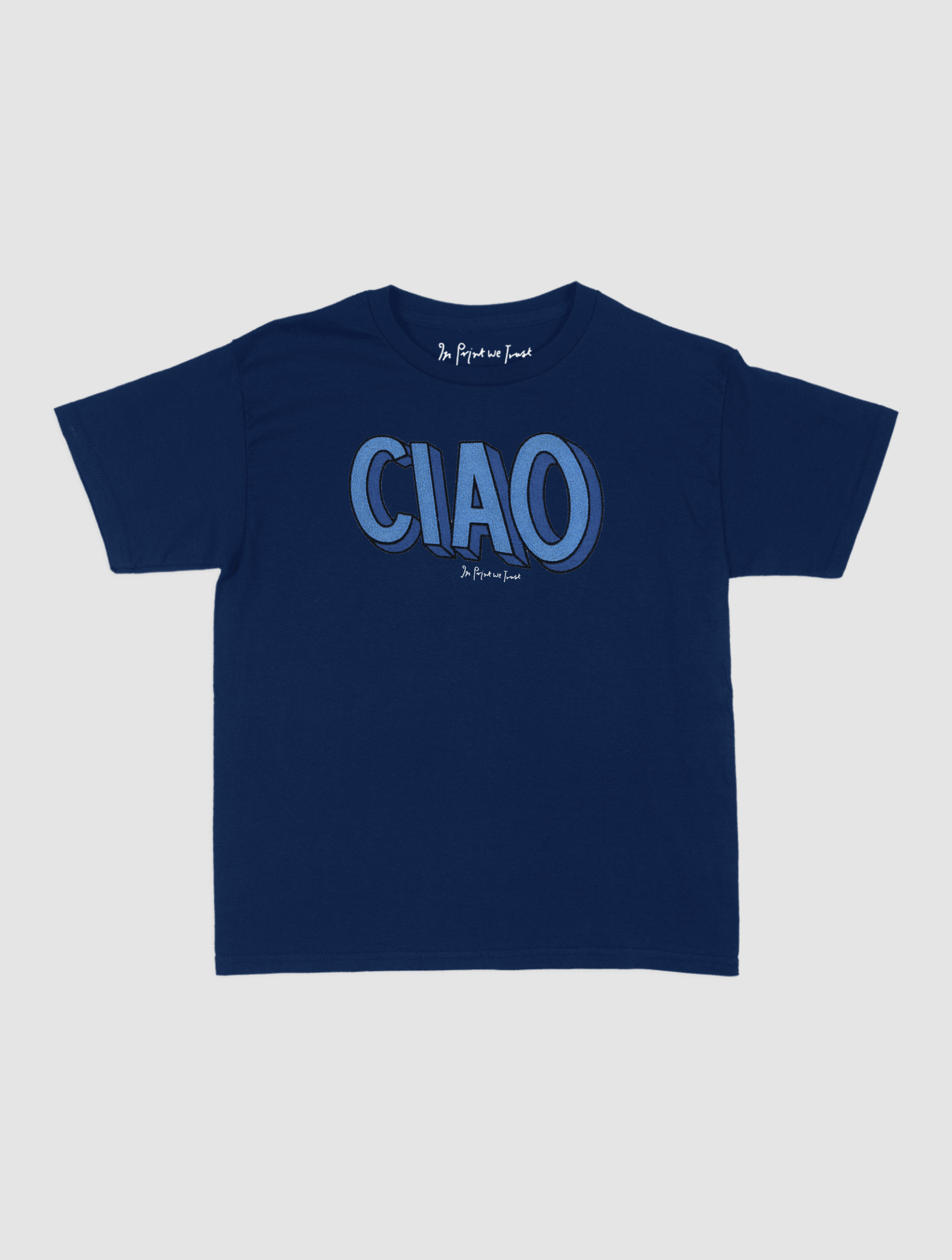ciao baby tee - In Print We Trust