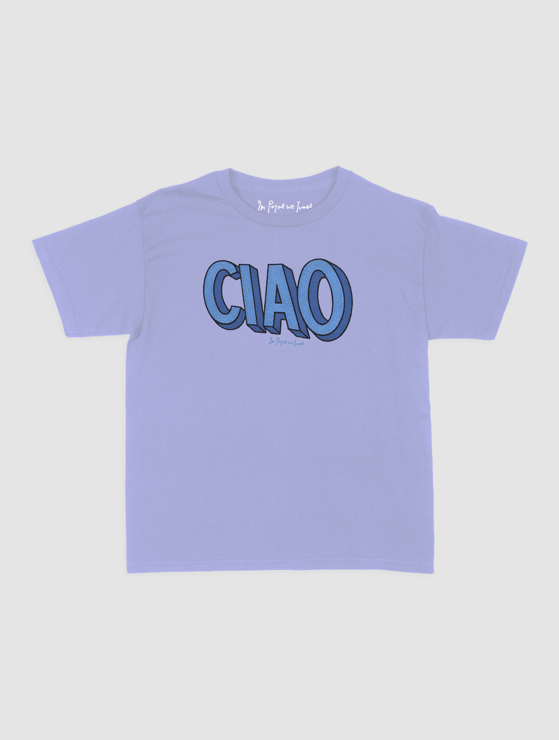 ciao baby tee - In Print We Trust