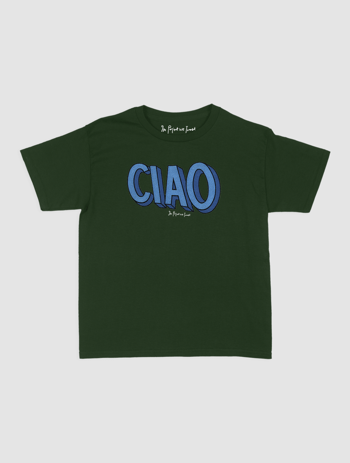 ciao baby tee - In Print We Trust