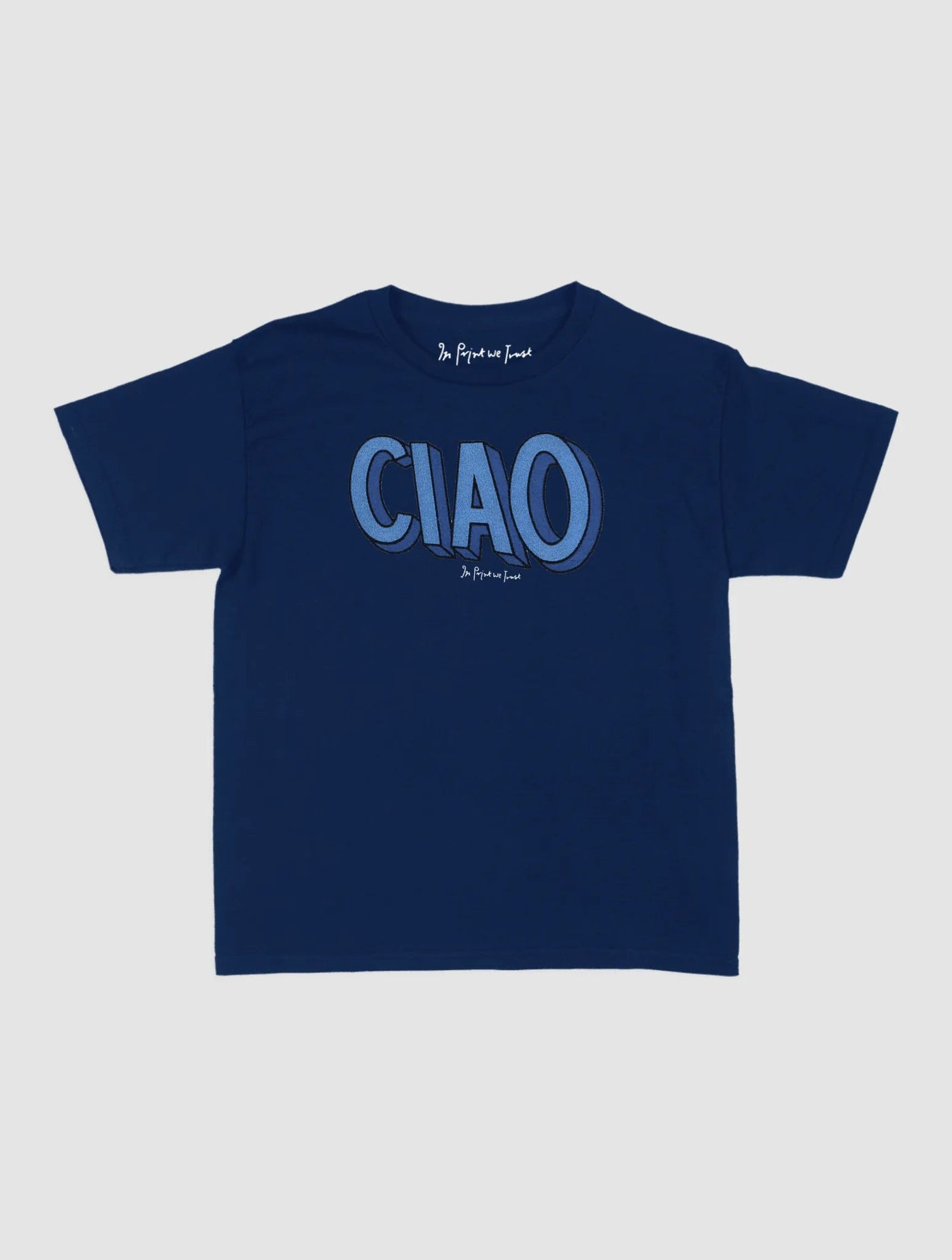 ciao baby tee - In Print We Trust