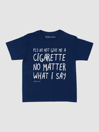 cigarette baby tee - In Print We Trust