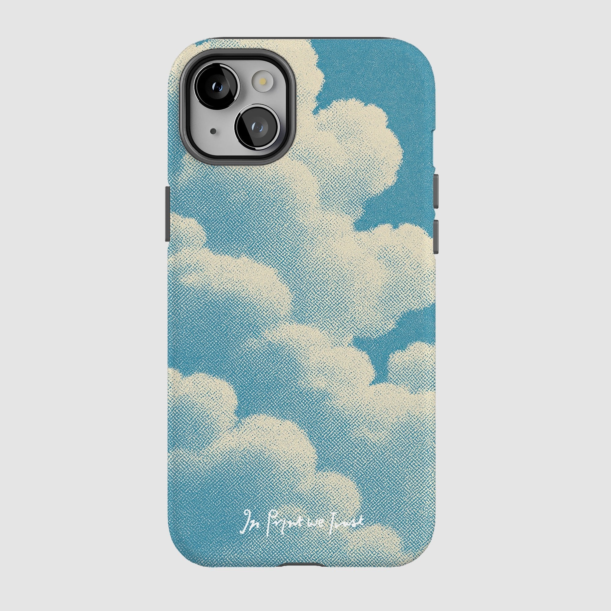 clouds tough iPhone case - In Print We Trust