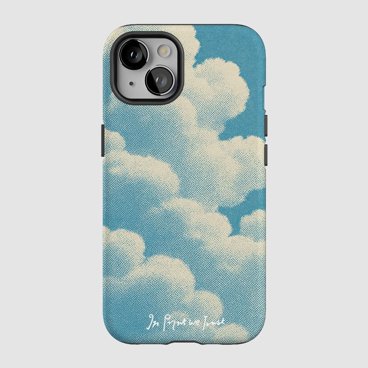 clouds tough iPhone case - In Print We Trust