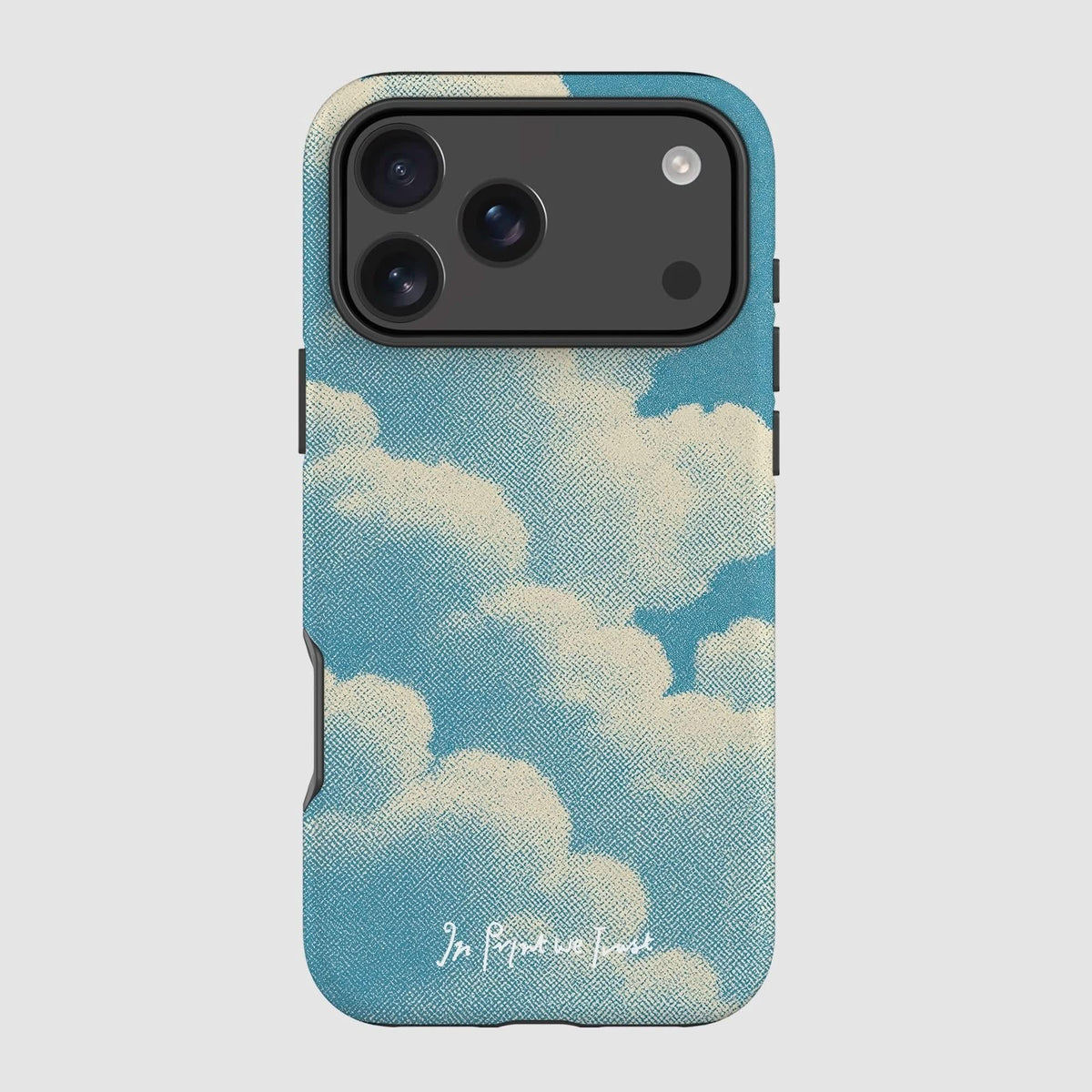 clouds tough iPhone case - In Print We Trust