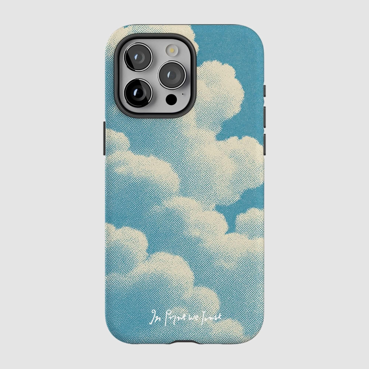 clouds tough iPhone case - In Print We Trust