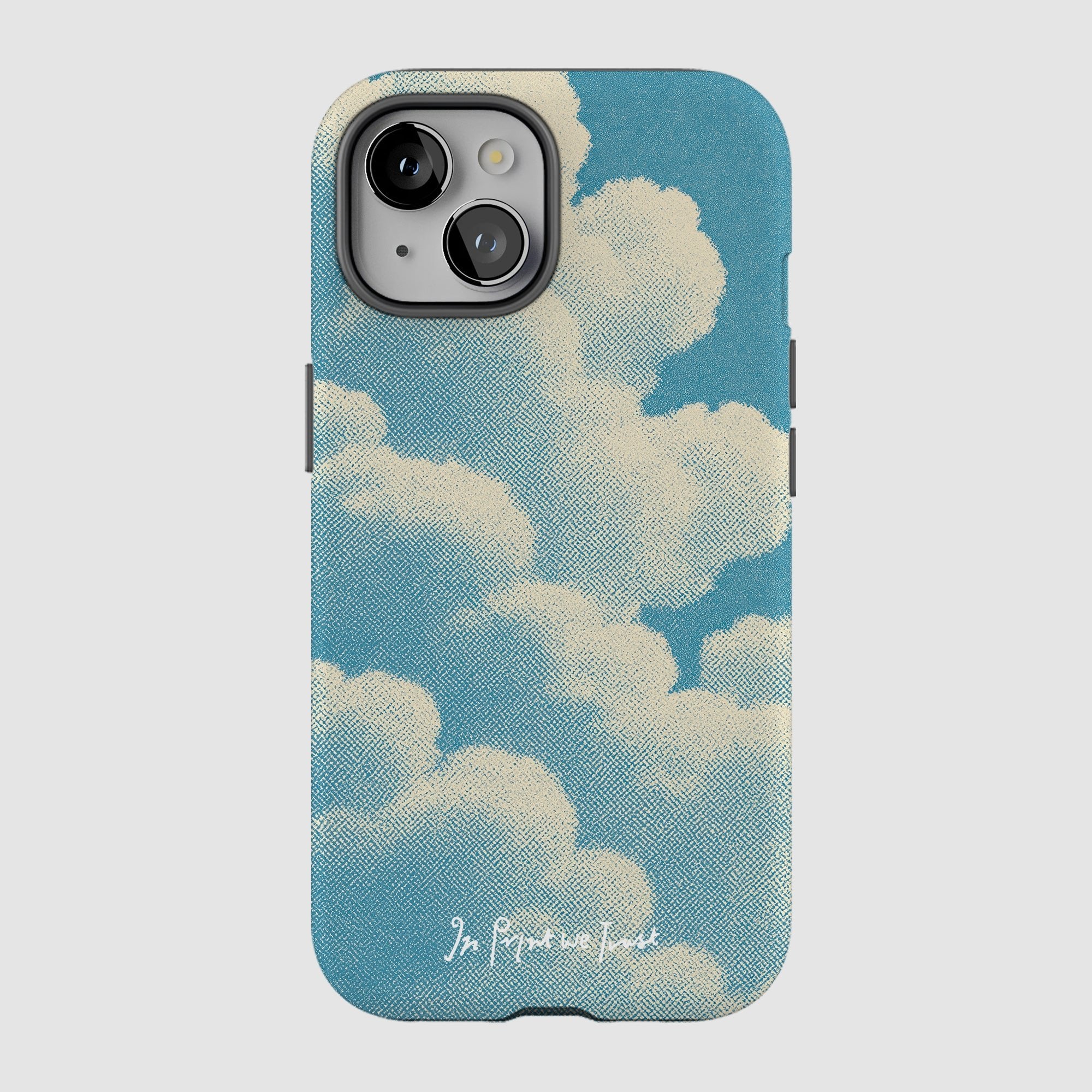 clouds tough iPhone case - In Print We Trust