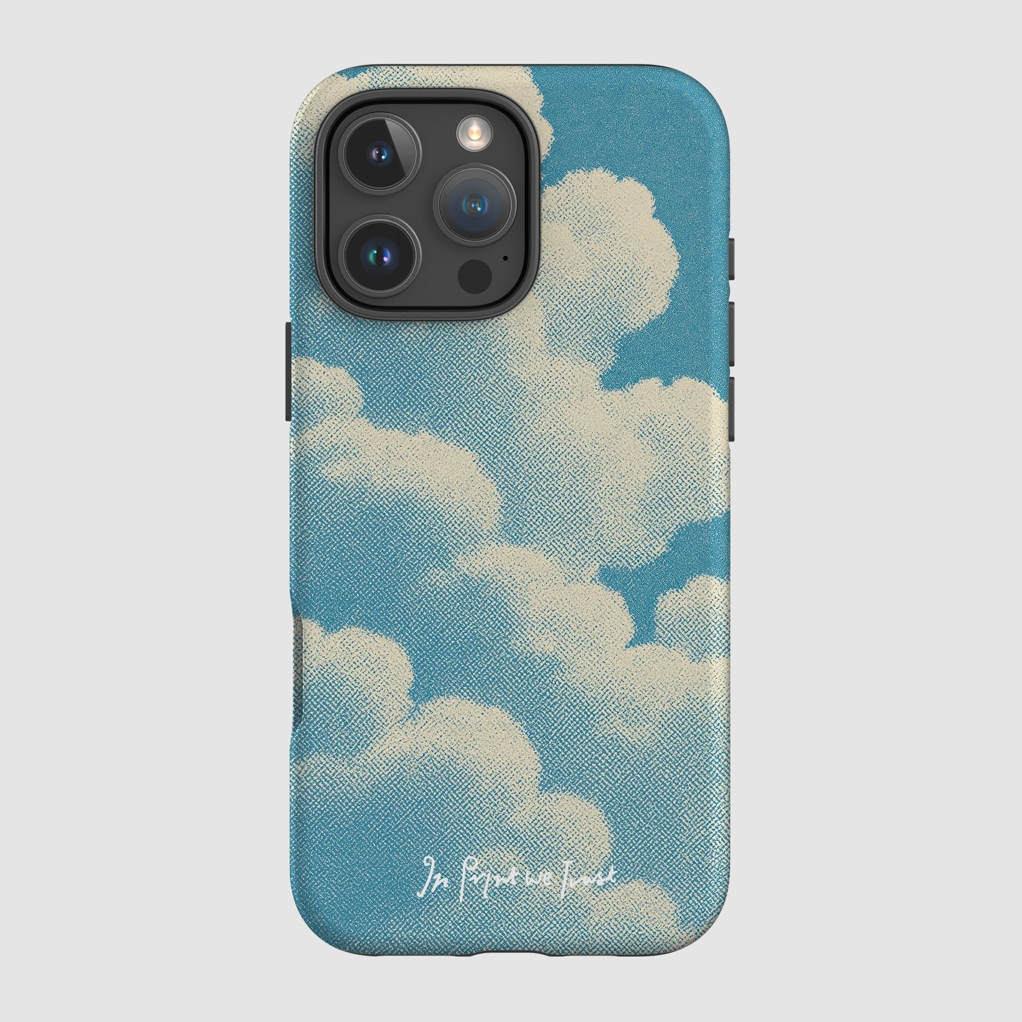 clouds tough iPhone case - In Print We Trust