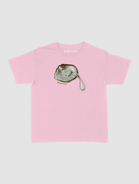 clutching my pearls baby tee - In Print We Trust