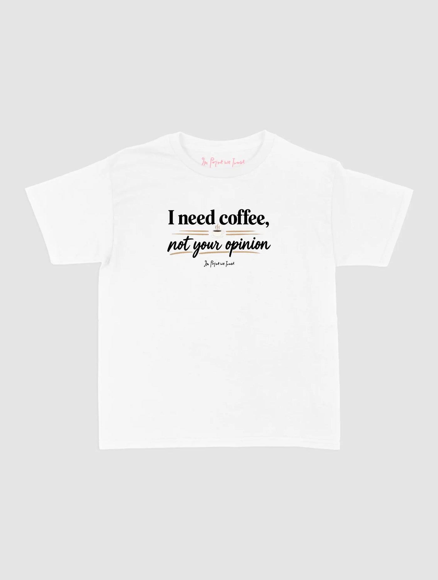 coffee not opinion