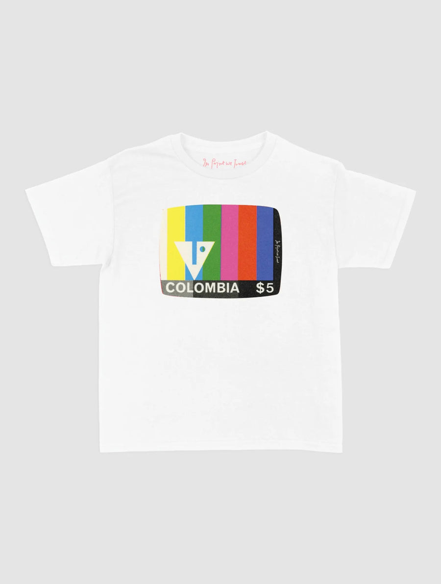 colombia baby tee - In Print We Trust