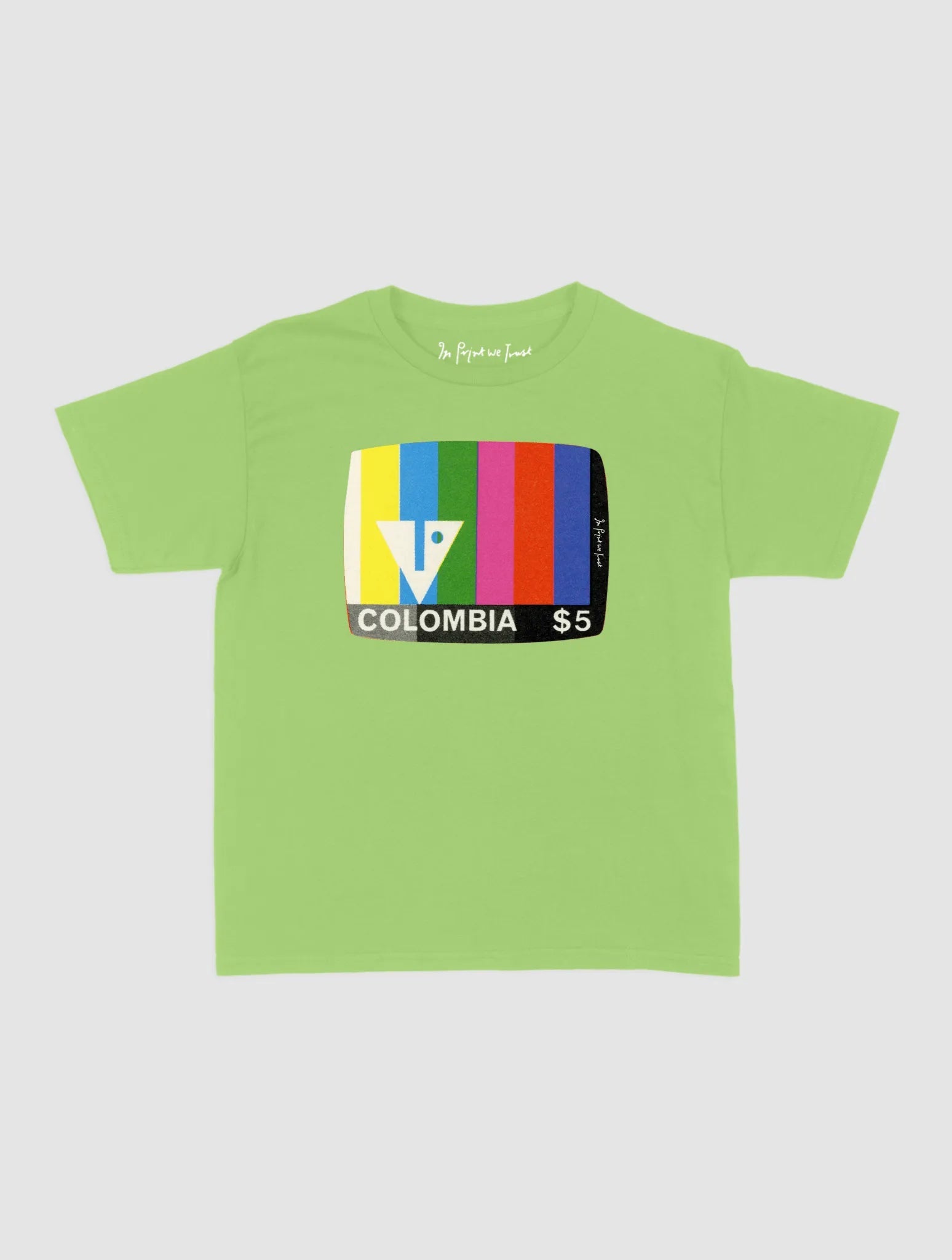 colombia baby tee - In Print We Trust