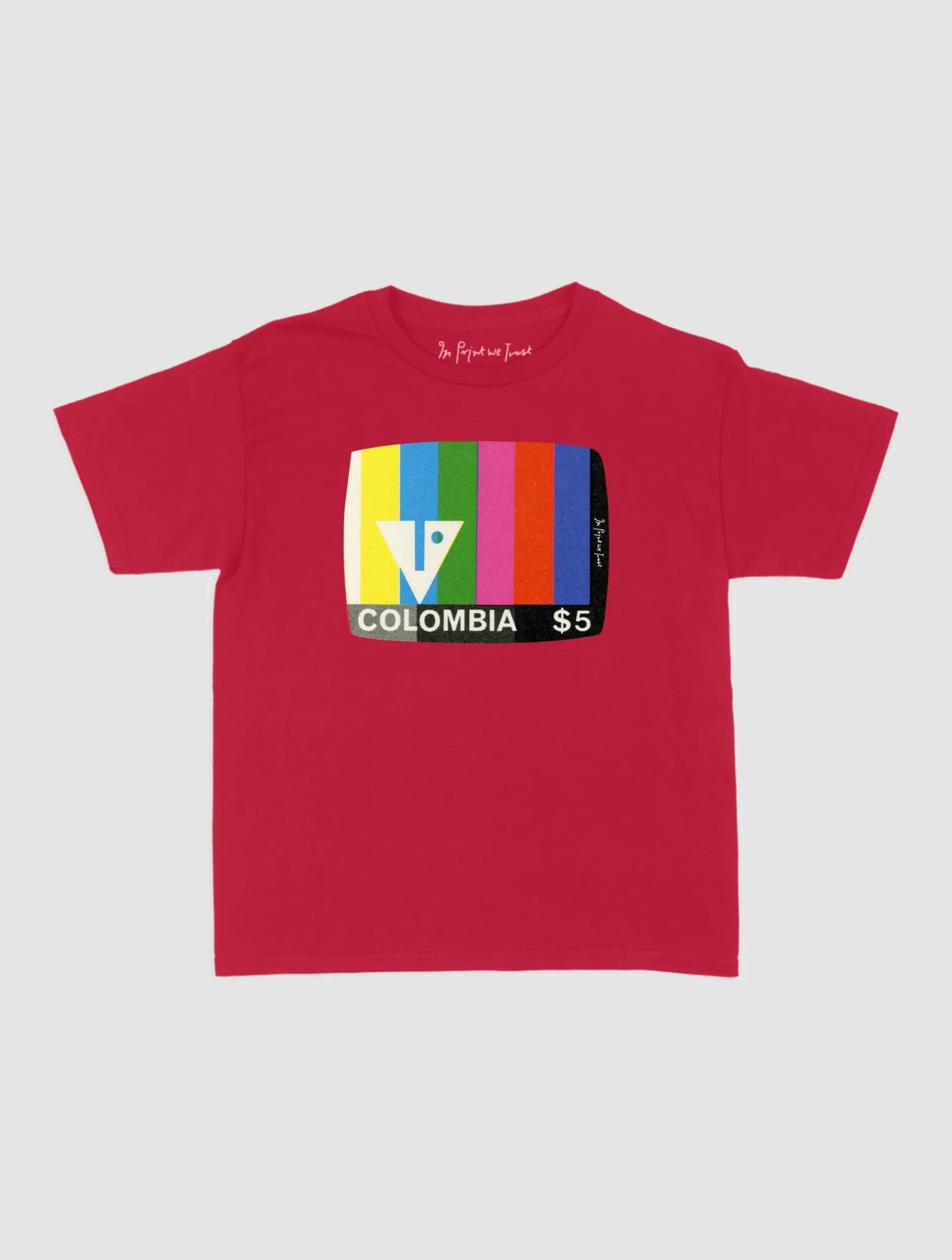 colombia baby tee - In Print We Trust