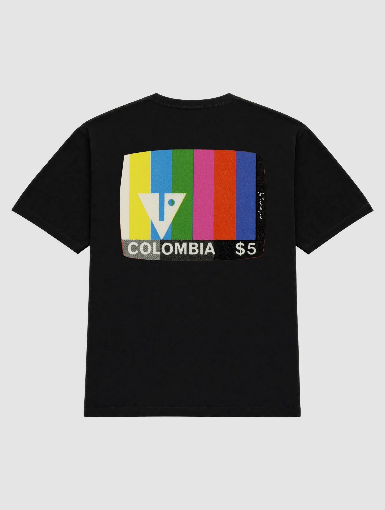 colombia heavyweight tee - In Print We Trust