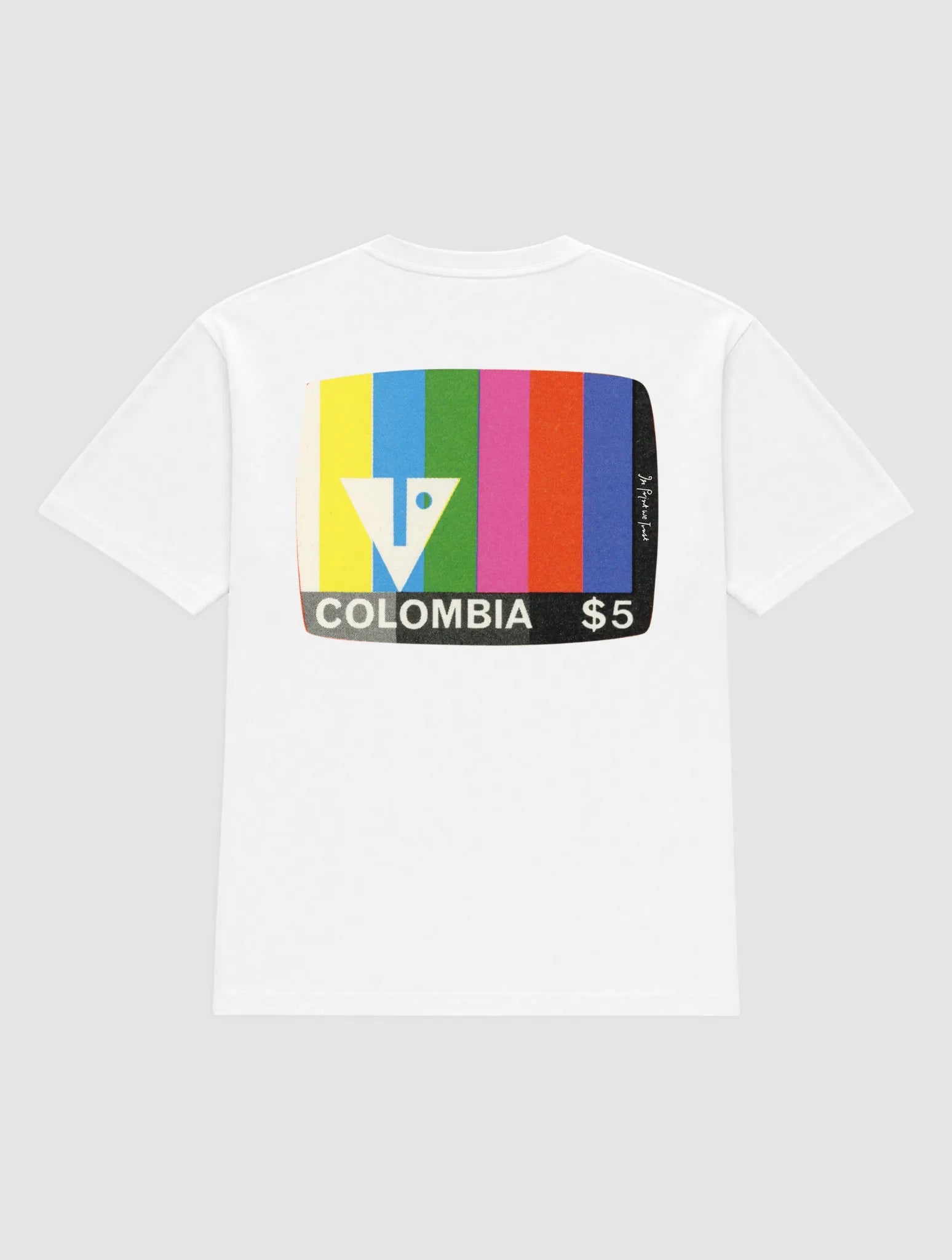 colombia heavyweight tee - In Print We Trust