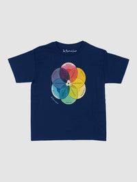 colour wheel baby tee - In Print We Trust
