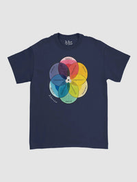 colour wheel classic tee - In Print We Trust
