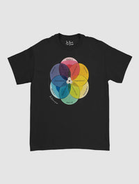 colour wheel classic tee - In Print We Trust