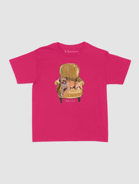 comfy chair baby tee - In Print We Trust