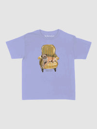 comfy chair baby tee - In Print We Trust