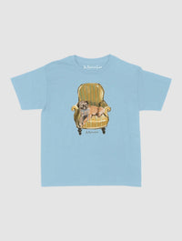 comfy chair baby tee - In Print We Trust