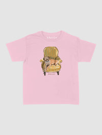 comfy chair baby tee - In Print We Trust
