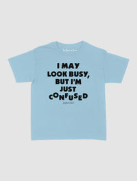 confused baby tee