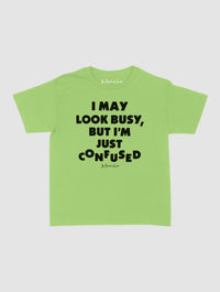 confused baby tee