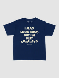 confused baby tee