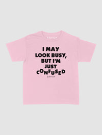confused baby tee
