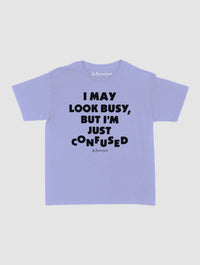 confused baby tee
