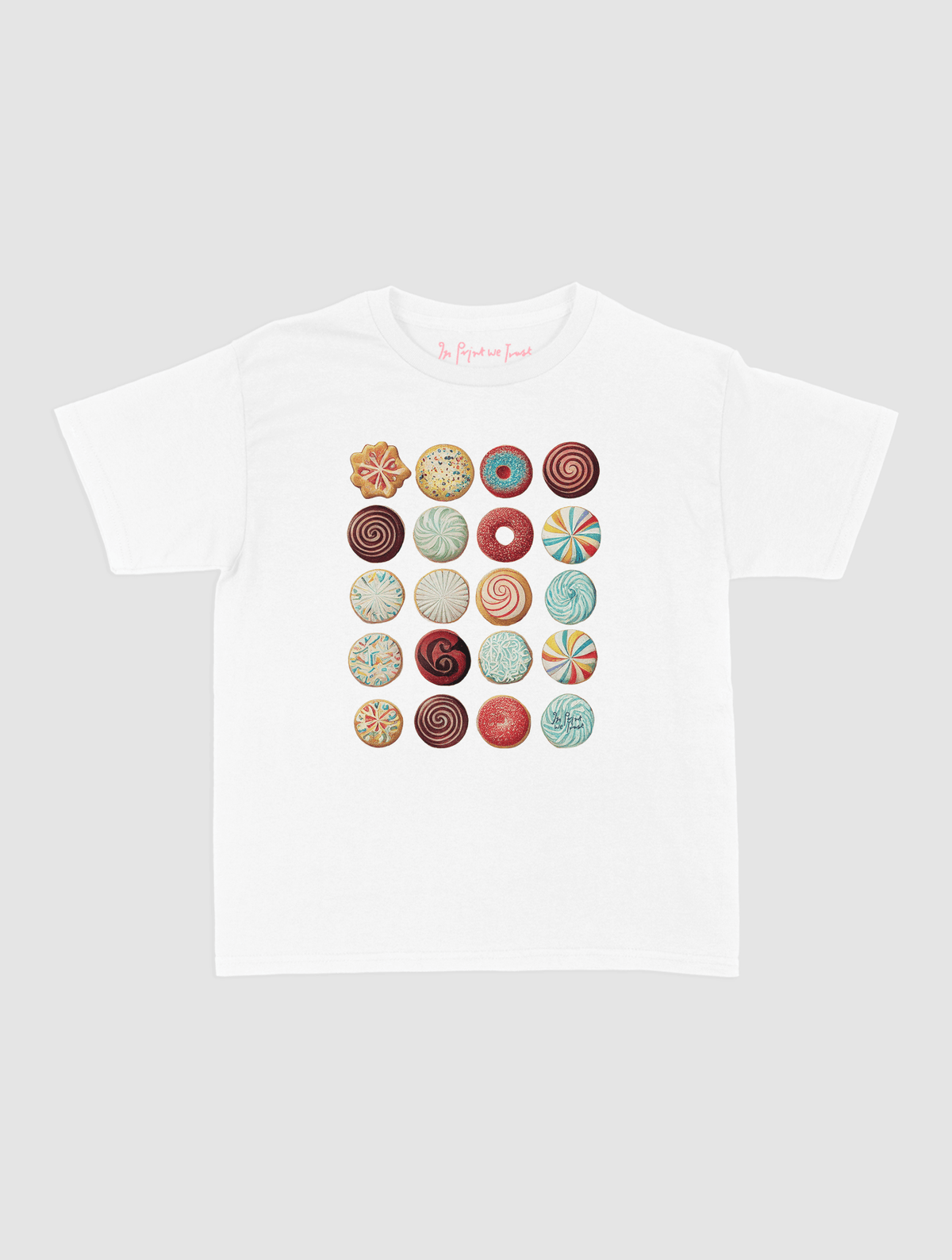 cookies baby tee - In Print We Trust