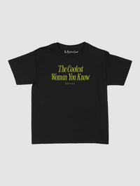 coolest woman baby tee - In Print We Trust