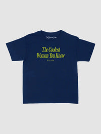 coolest woman baby tee - In Print We Trust