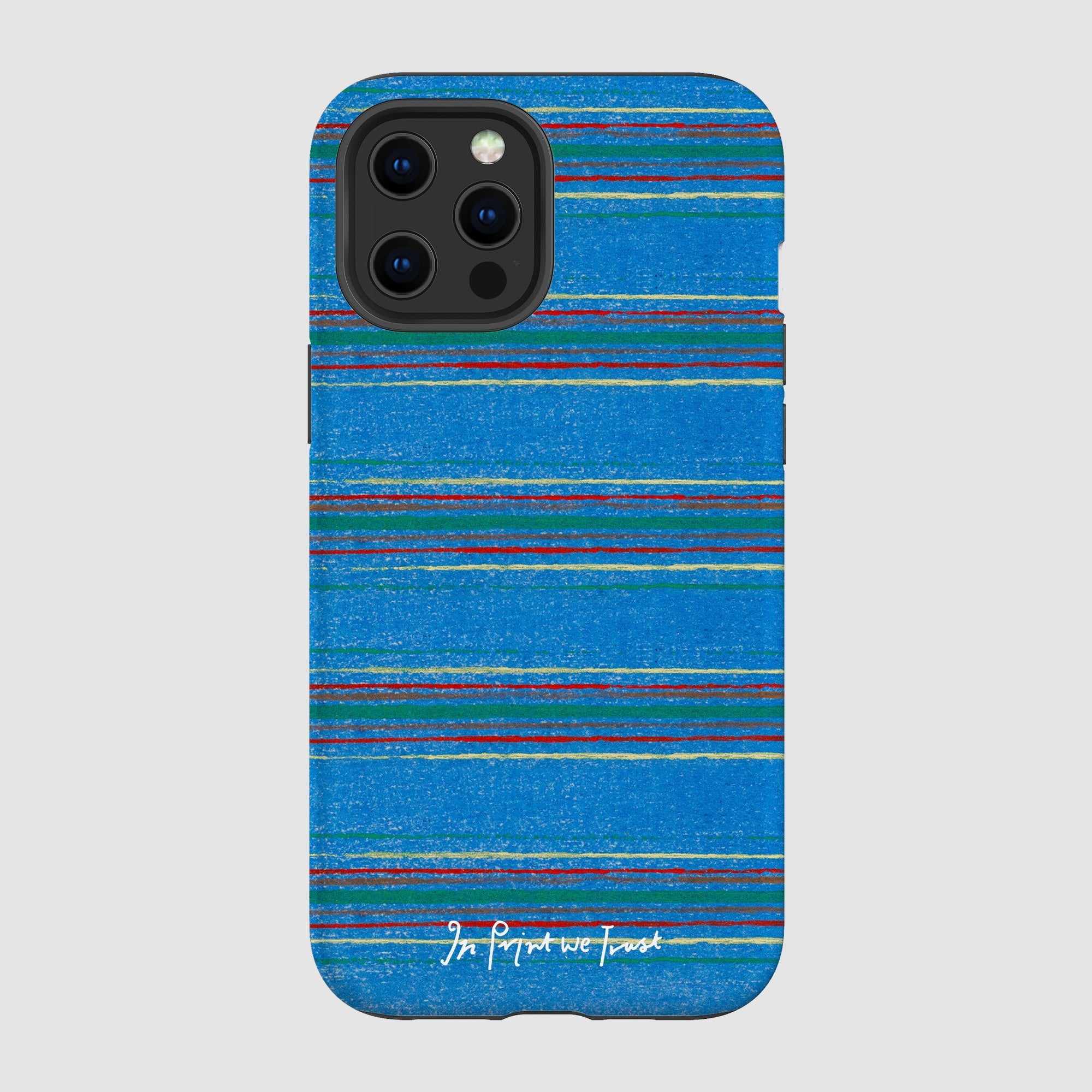 cornflower tough iPhone case - In Print We Trust