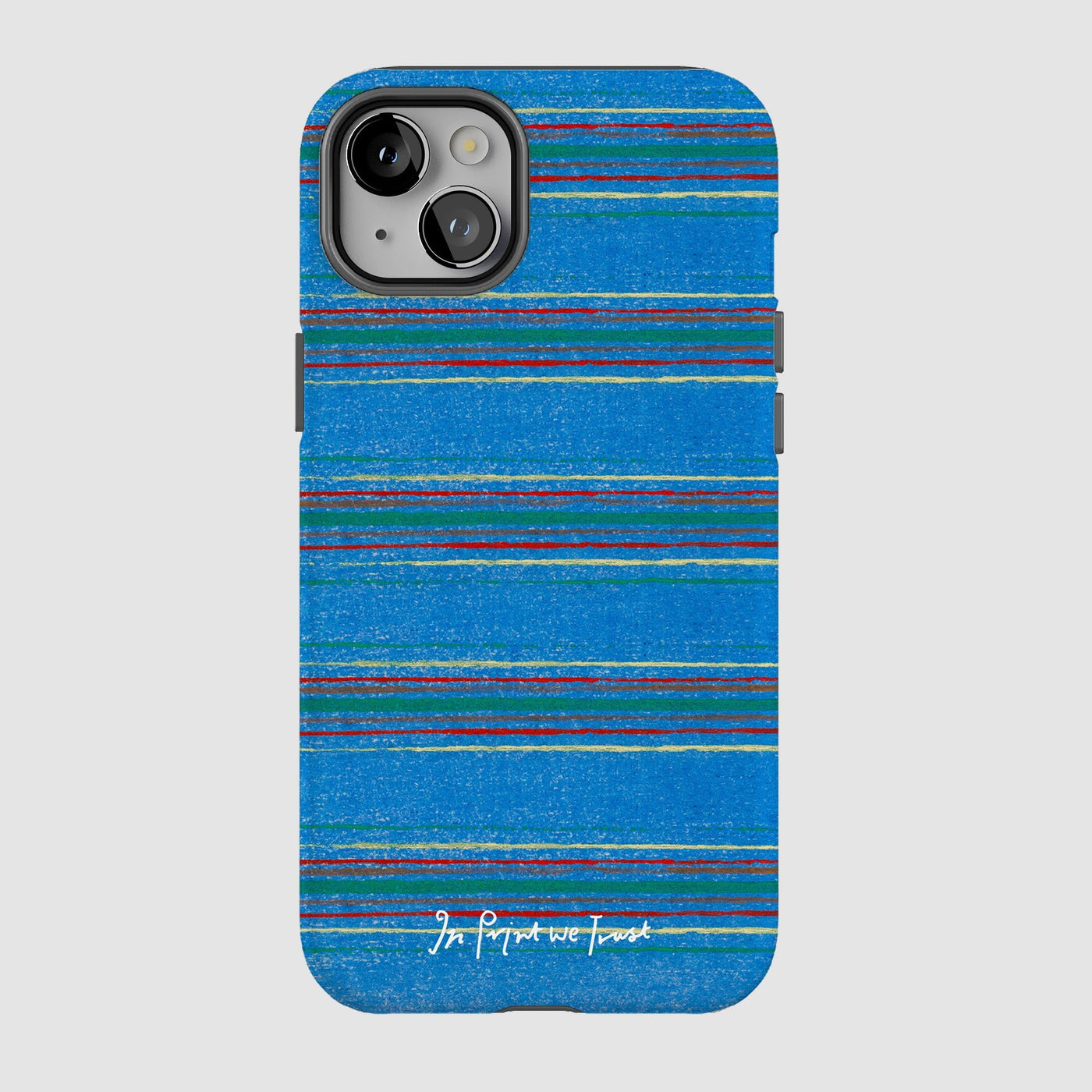 cornflower tough iPhone case - In Print We Trust