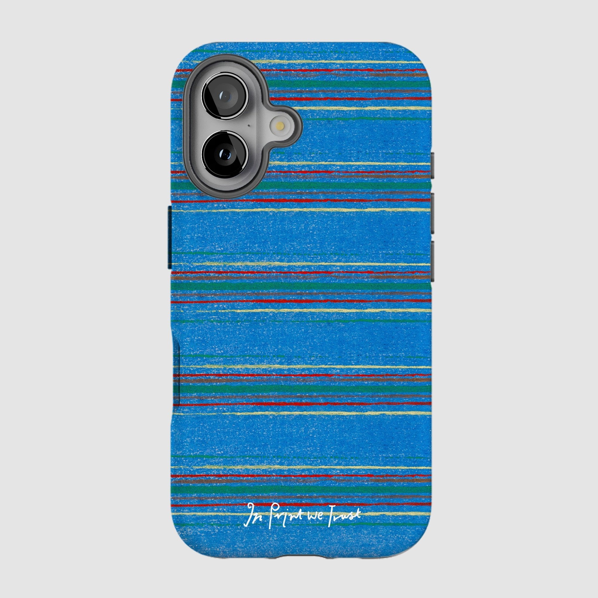 cornflower tough iPhone case - In Print We Trust