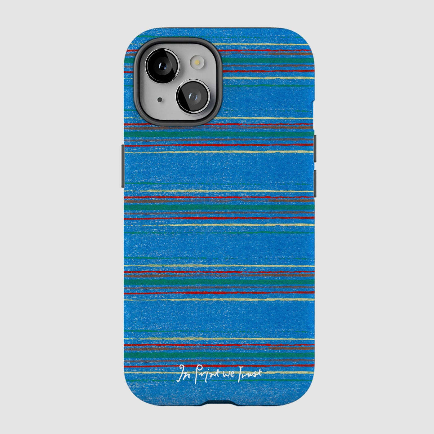 cornflower tough iPhone case - In Print We Trust