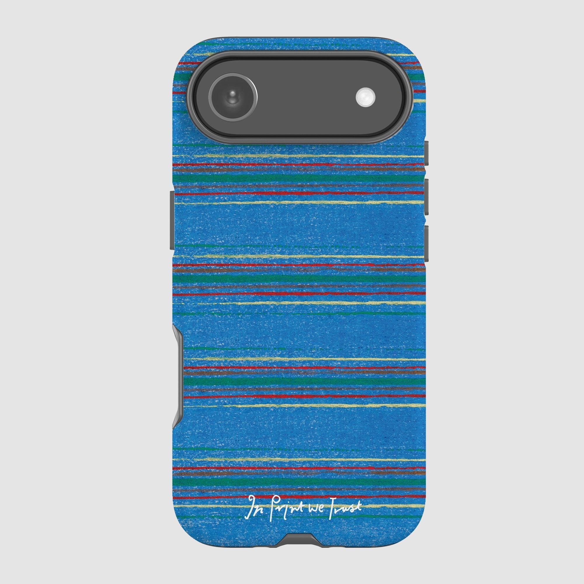cornflower tough iPhone case - In Print We Trust