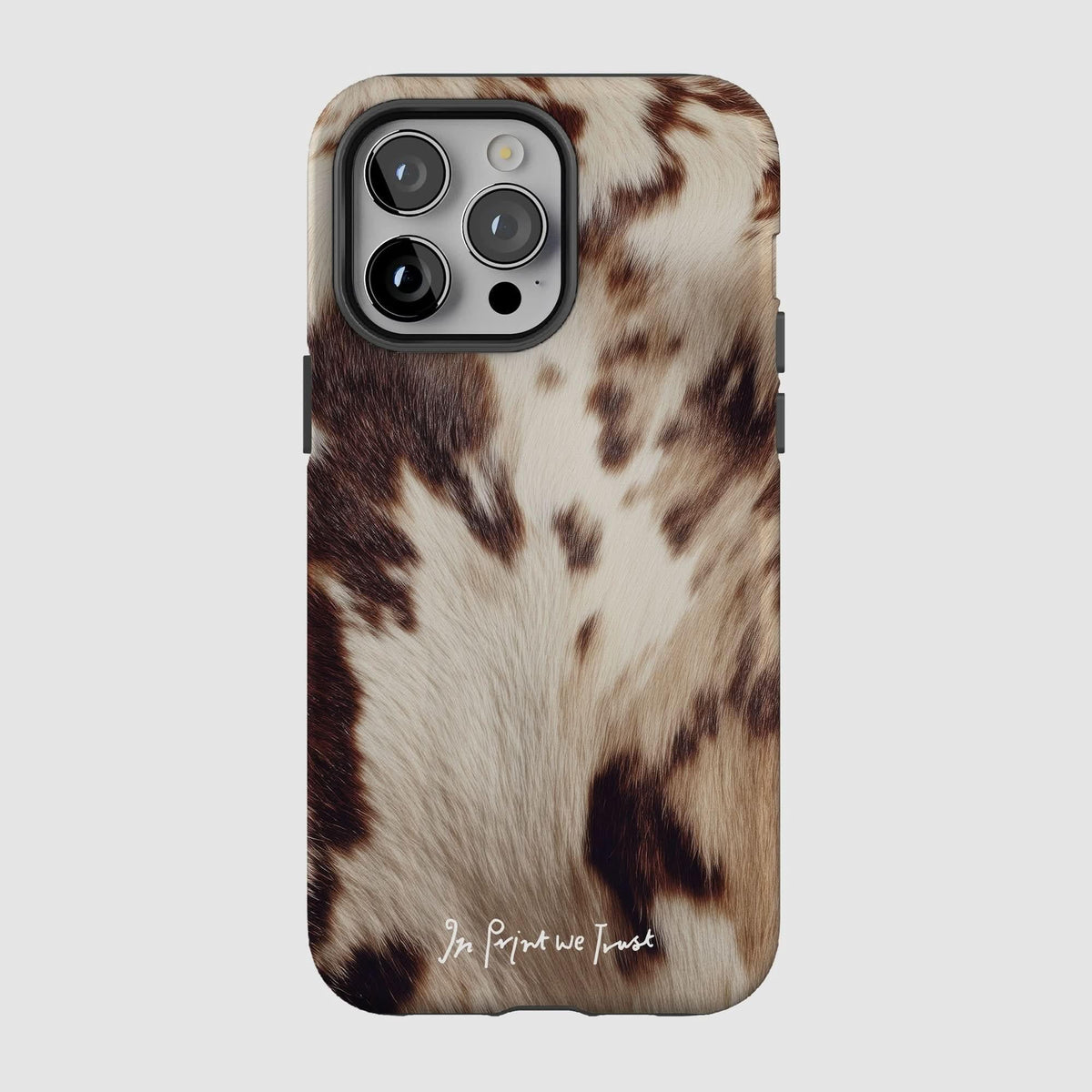 cosy tough iPhone case - In Print We Trust