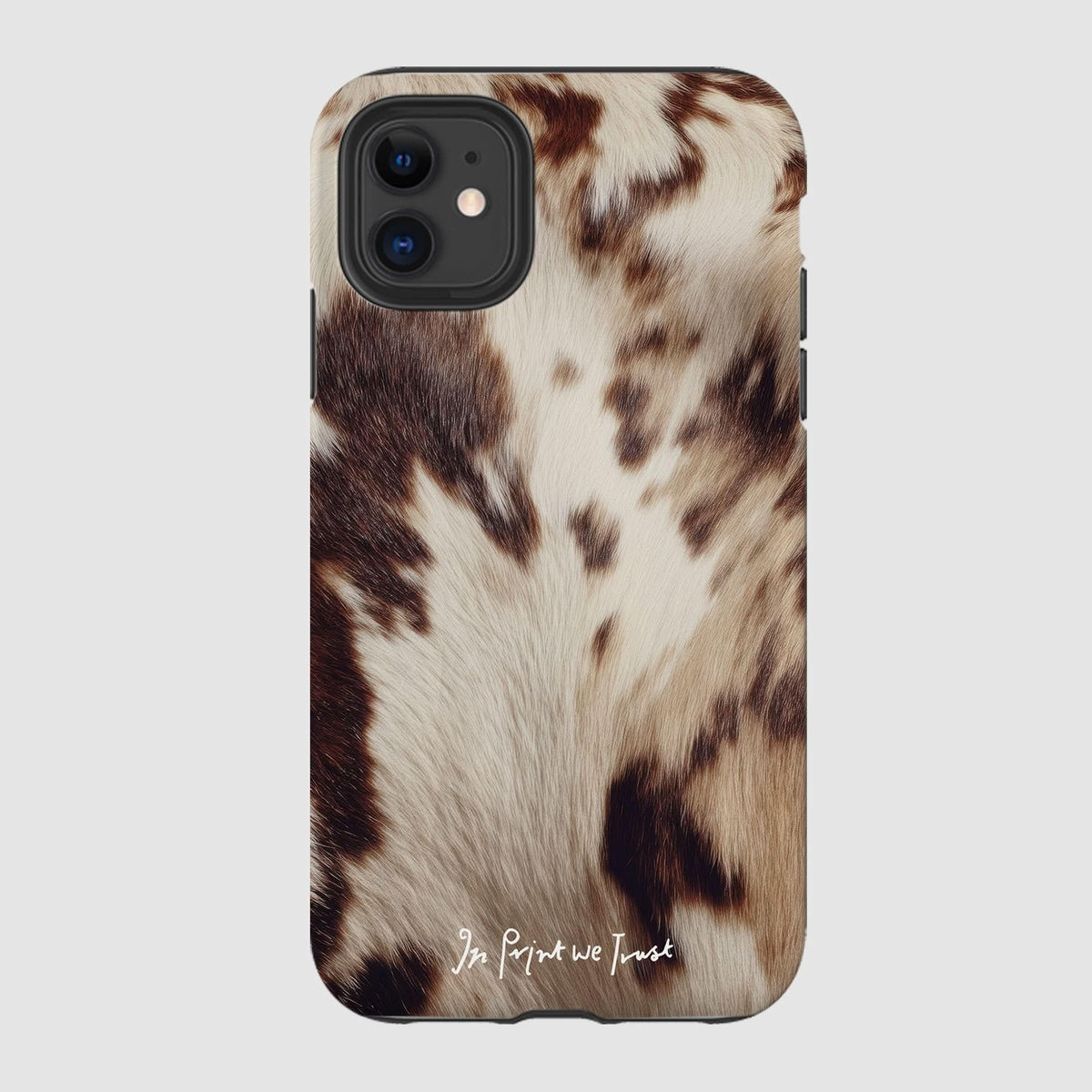 cosy tough iPhone case - In Print We Trust