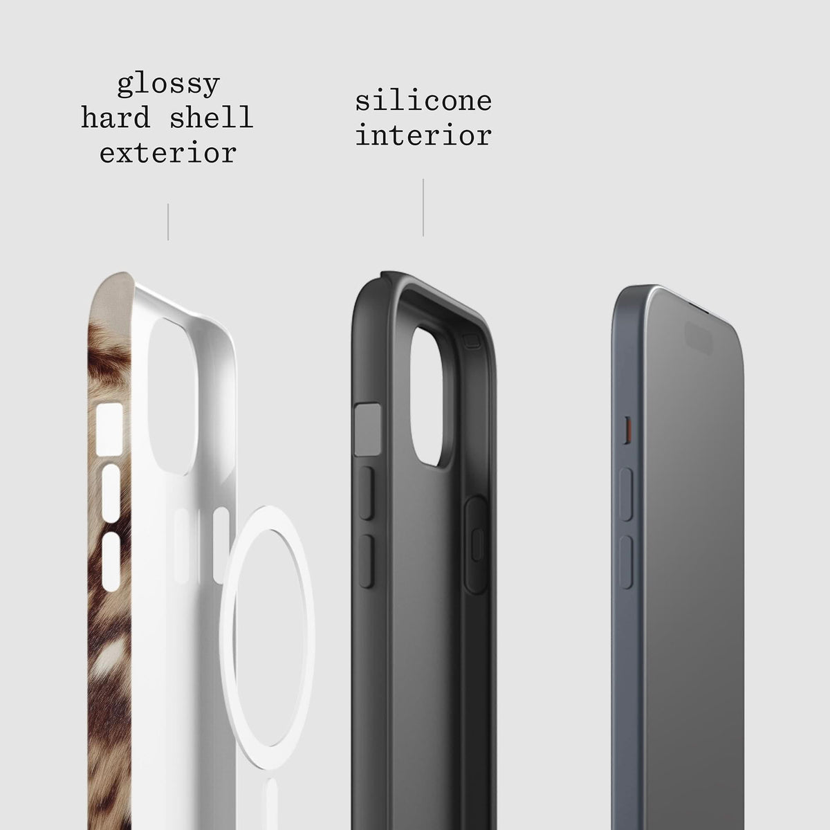 cosy tough iPhone case - In Print We Trust