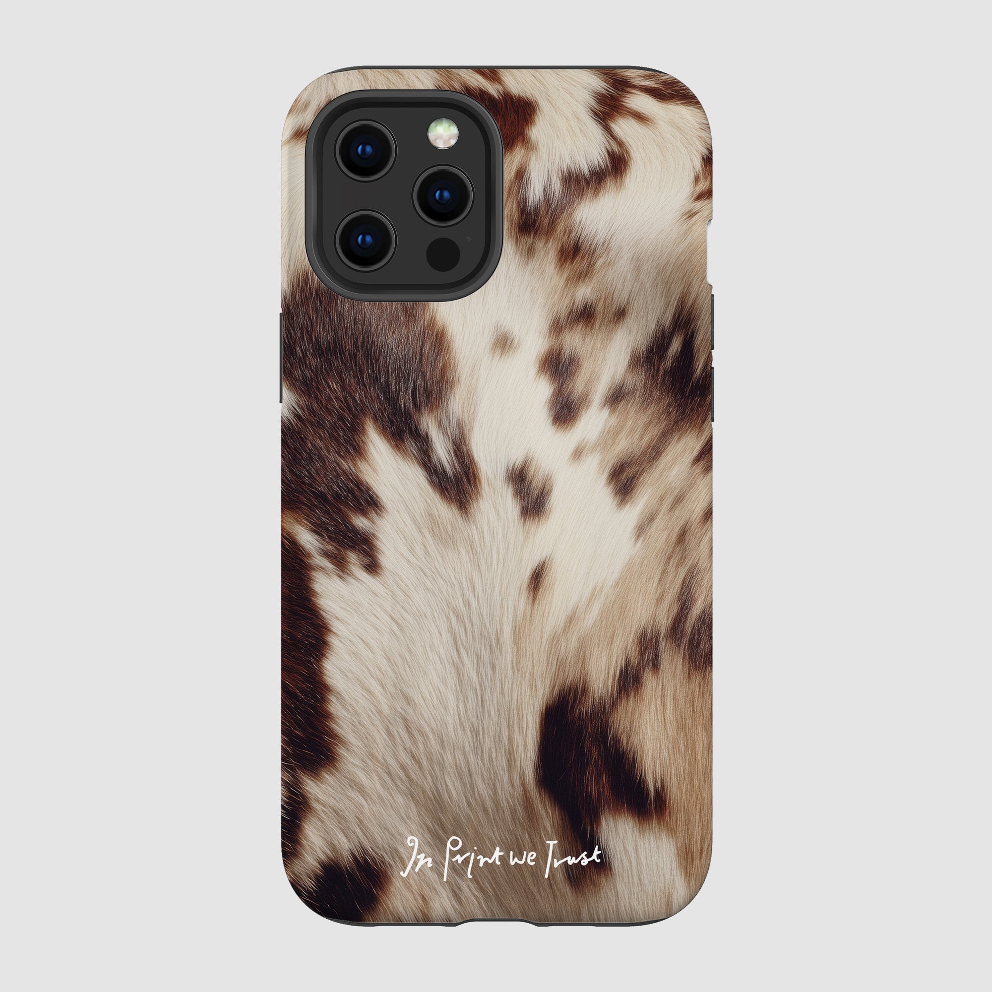 cosy tough iPhone case - In Print We Trust