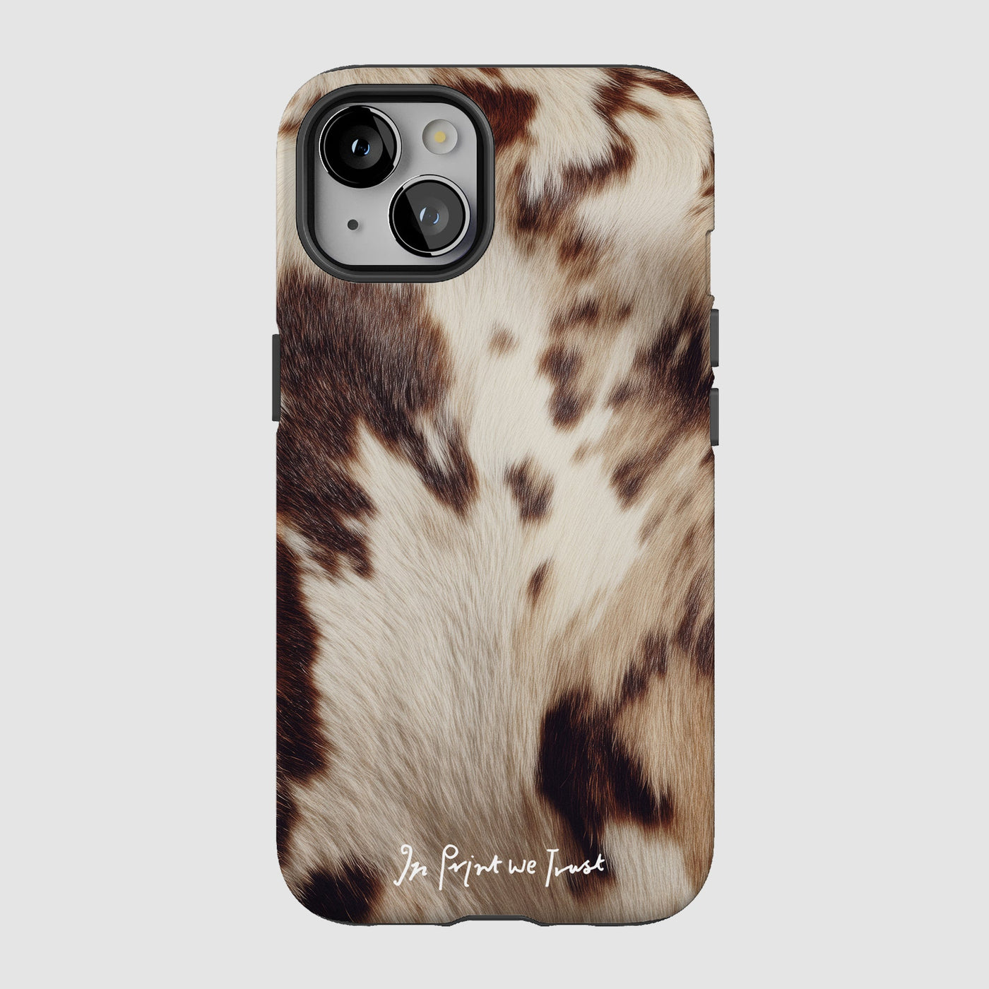 cosy tough iPhone case - In Print We Trust