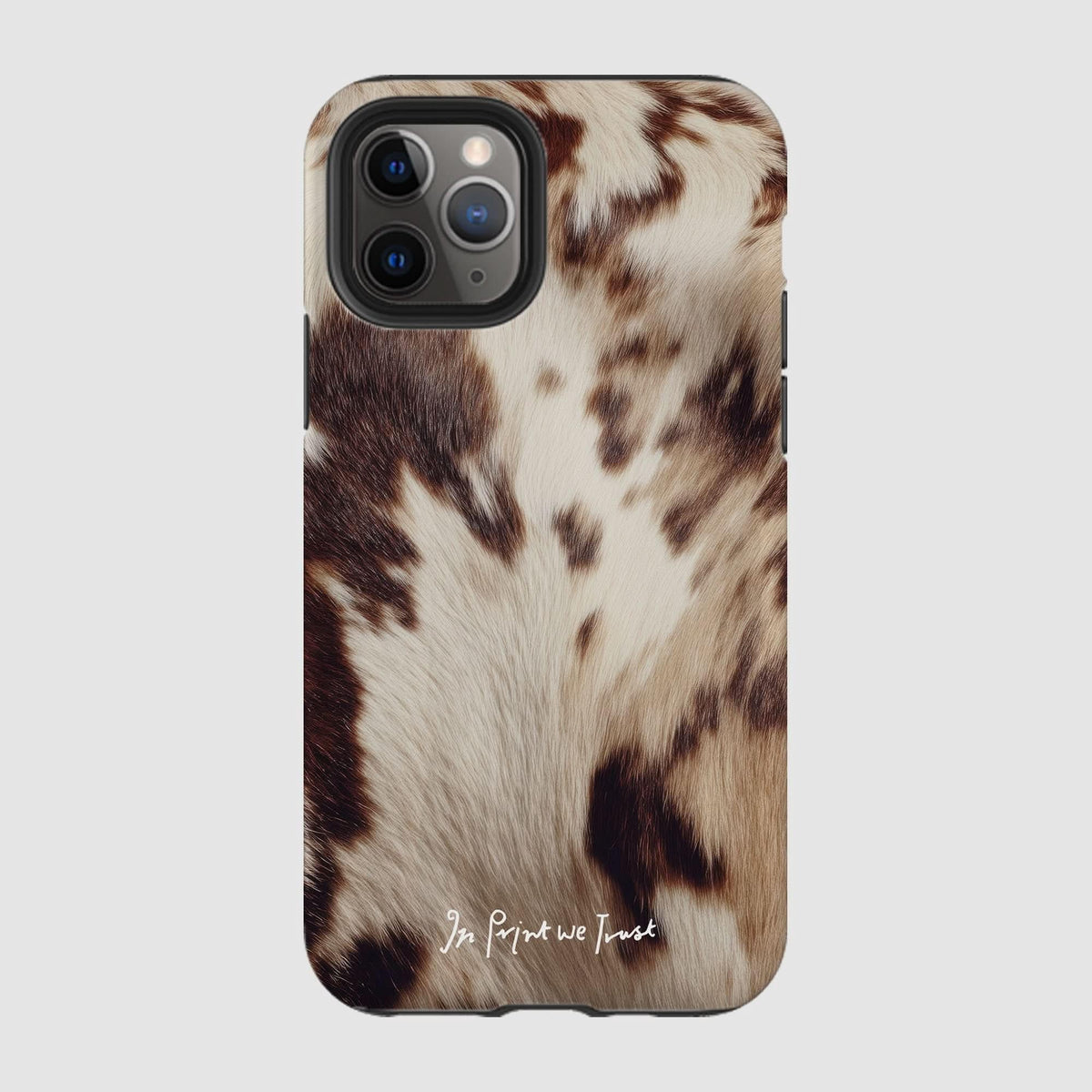 cosy tough iPhone case - In Print We Trust