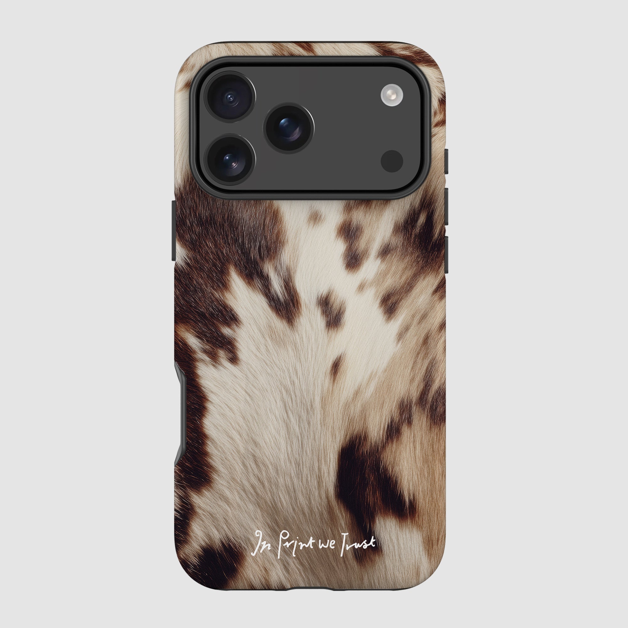 cosy tough iPhone case - In Print We Trust