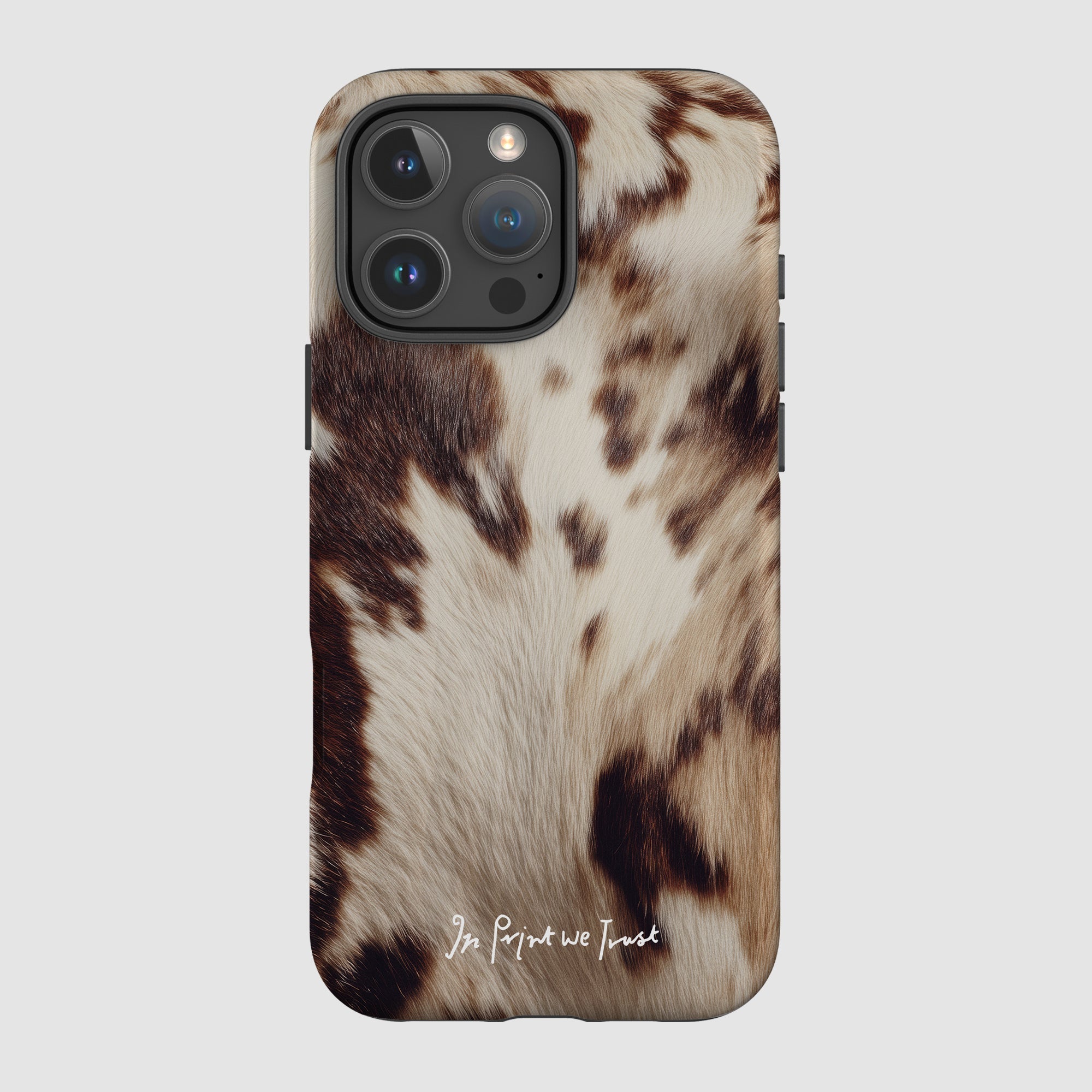cosy tough iPhone case - In Print We Trust